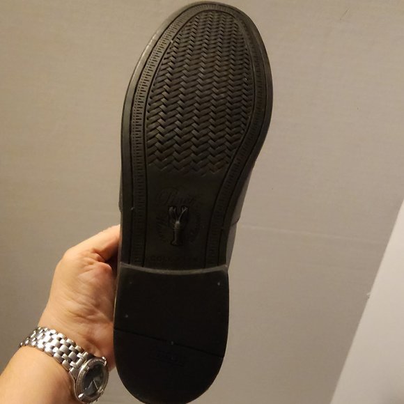 NWOT! Unworn Cole Haan Grand OS Pinch Dark Blue-Black Loafer Men' Size 11 M - Picture 8 of 10